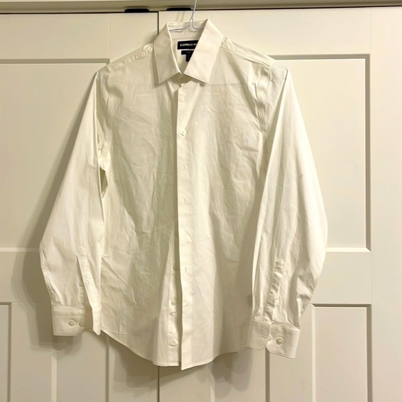 Express white button up like new - Picture 1 of 4